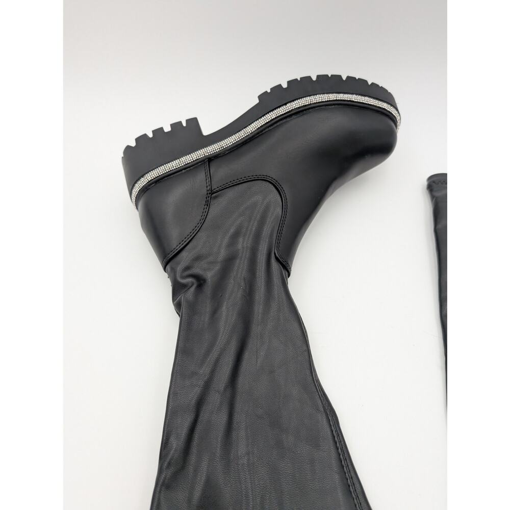 Azalea Wang New Rules Over The Knee Boot Diamante… - image 5